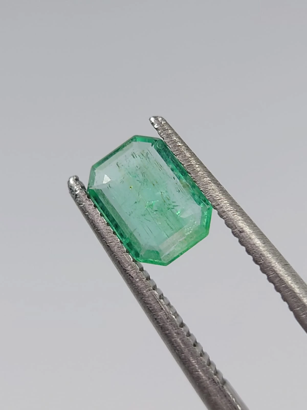 0.66ct Natural  Emerald Loose Gemstone From Panjshir Afghanistan — view 3